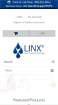 Mobile Screenshot of linxdrinkingwater.com